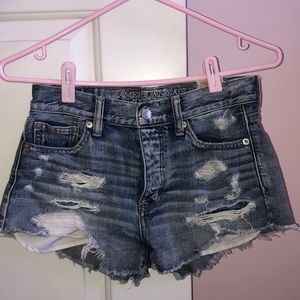 American Eagle vintage high rise festival shorts